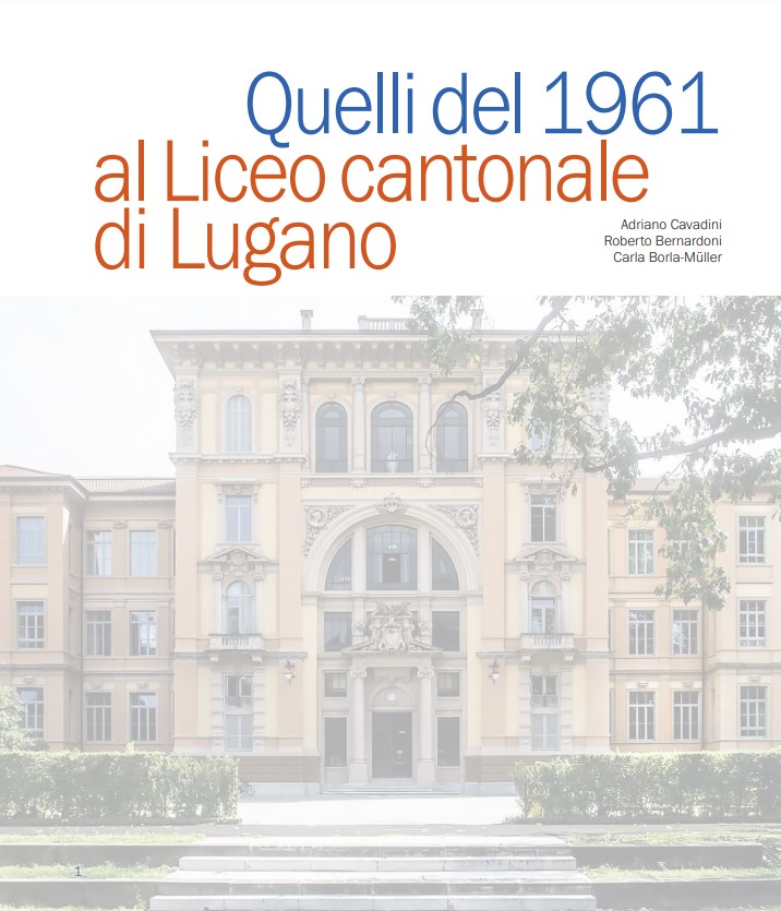 Quelli del 1961 al Liceo cantonale di Lugano